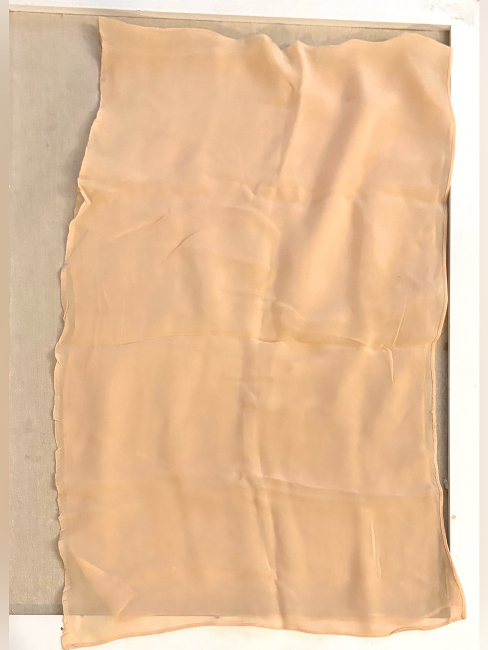 Vintage Long Chiffon Scarf